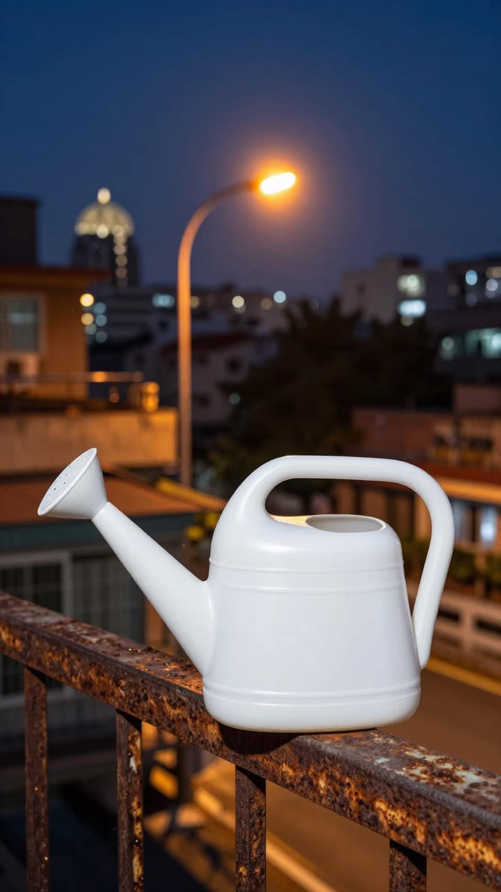 Plastic Watering Can in Kaohsiung in in Kaohsiung, Taiwan