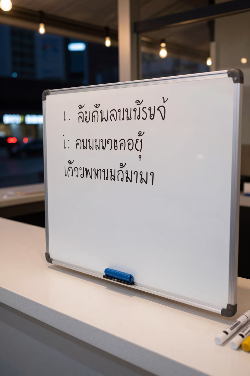 Playgroup Gate Latch Board at Bangkok Fish Bagging Counter in inside a fish bagging counter zone in Bangkok