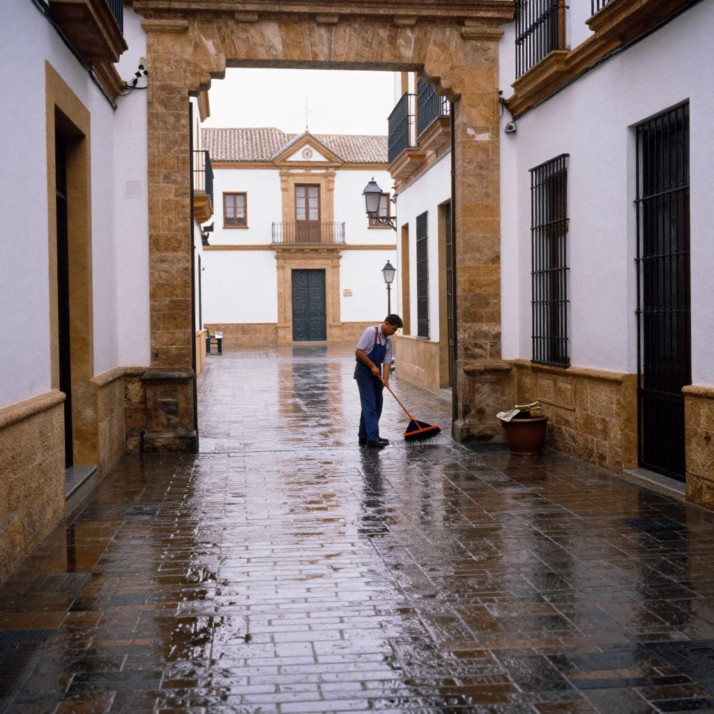 Plaza Entrance in Seville in in Seville, Spain