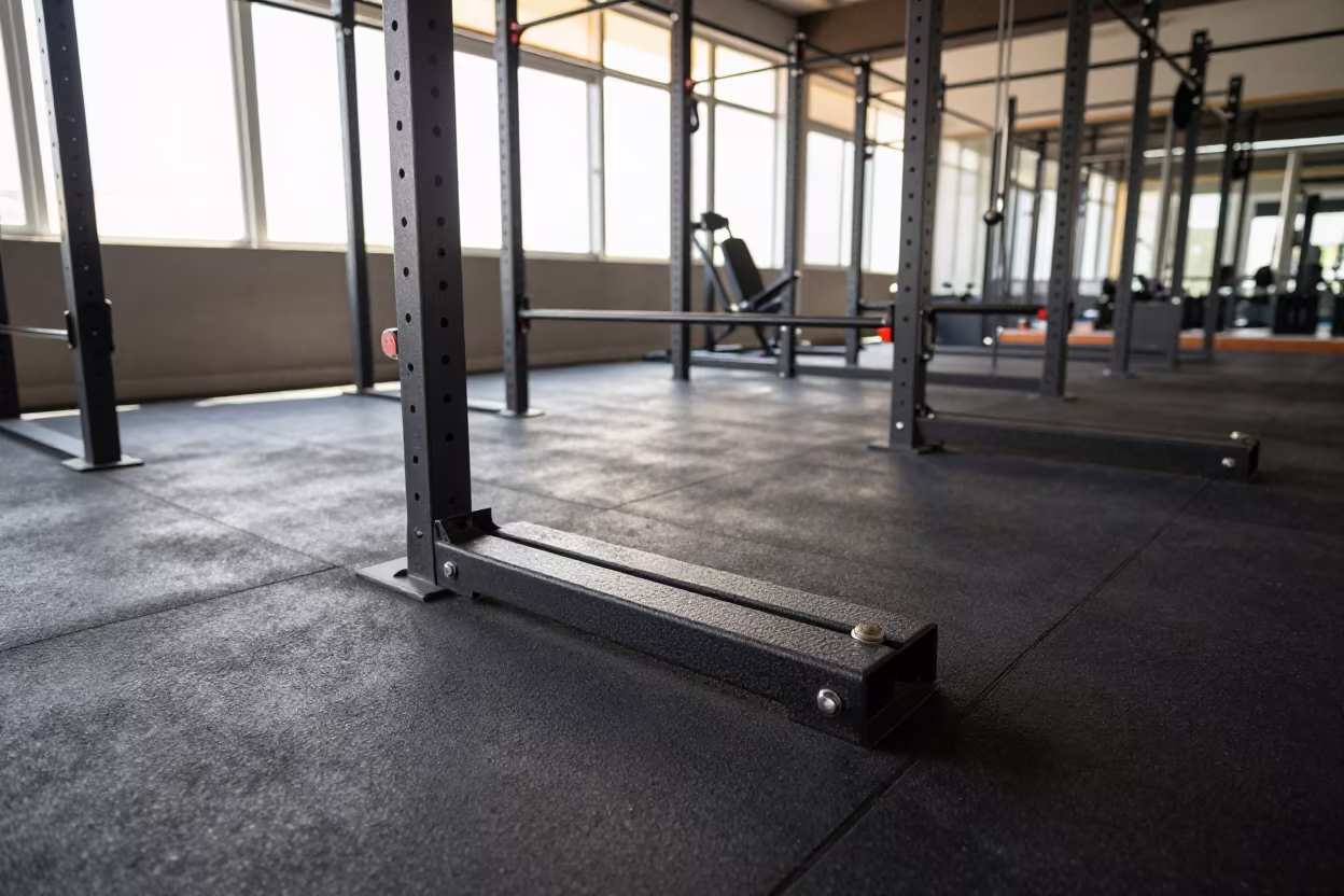 Pool Hoist Buckle Tray in Cairo Strength Room in inside a strength room in Al Mokattam