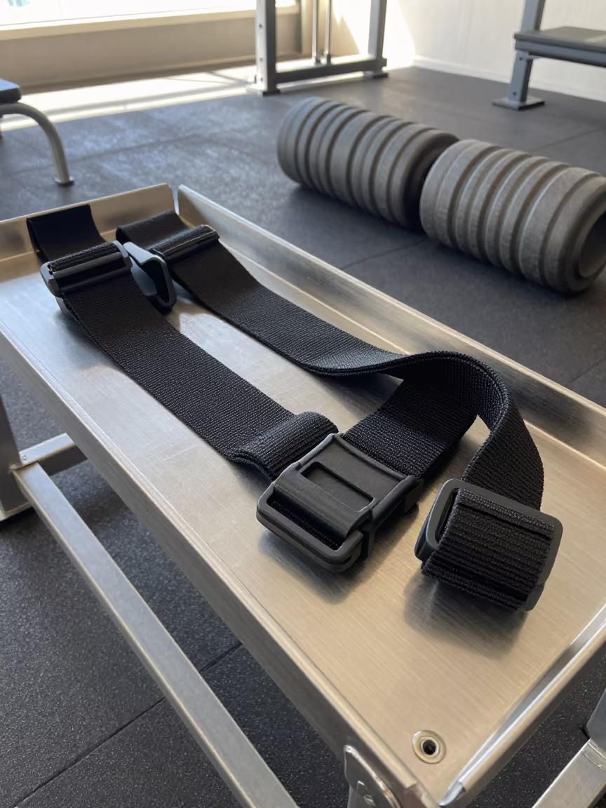 Pool Hoist Buckle Tray Recovery Lounge in inside a recovery lounge beside foam rollers near Elche