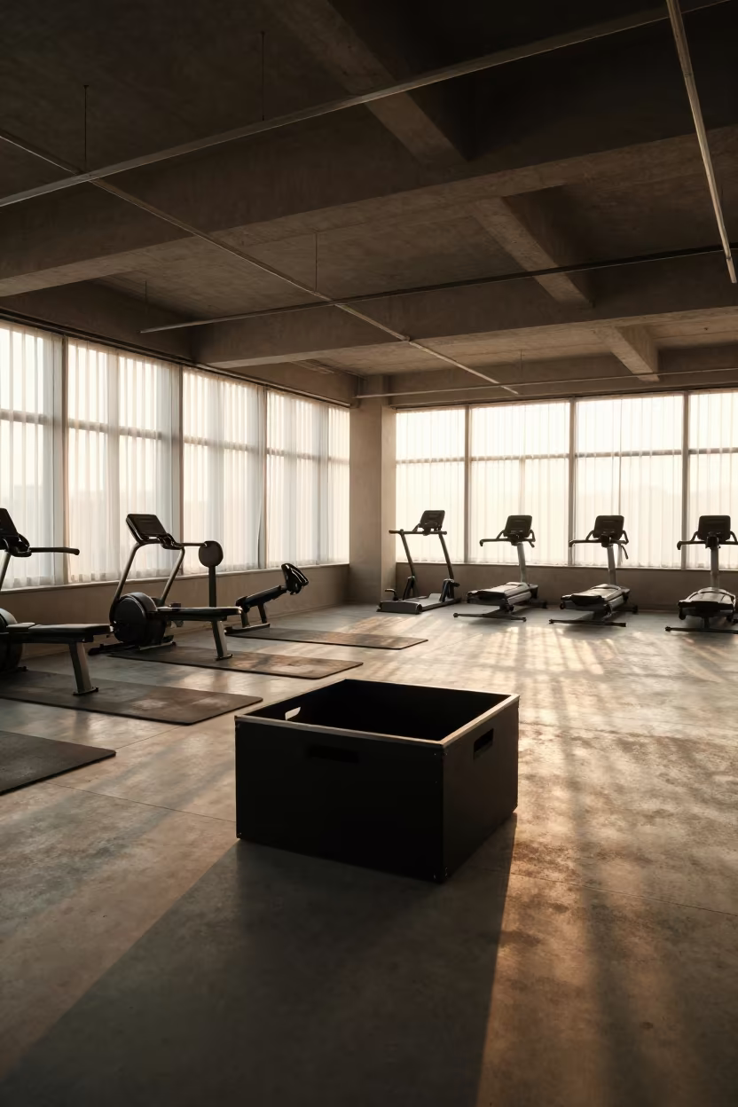 Pool Noodle Repair Bin in Ulsan Strength Room in inside a strength room in Ulsan