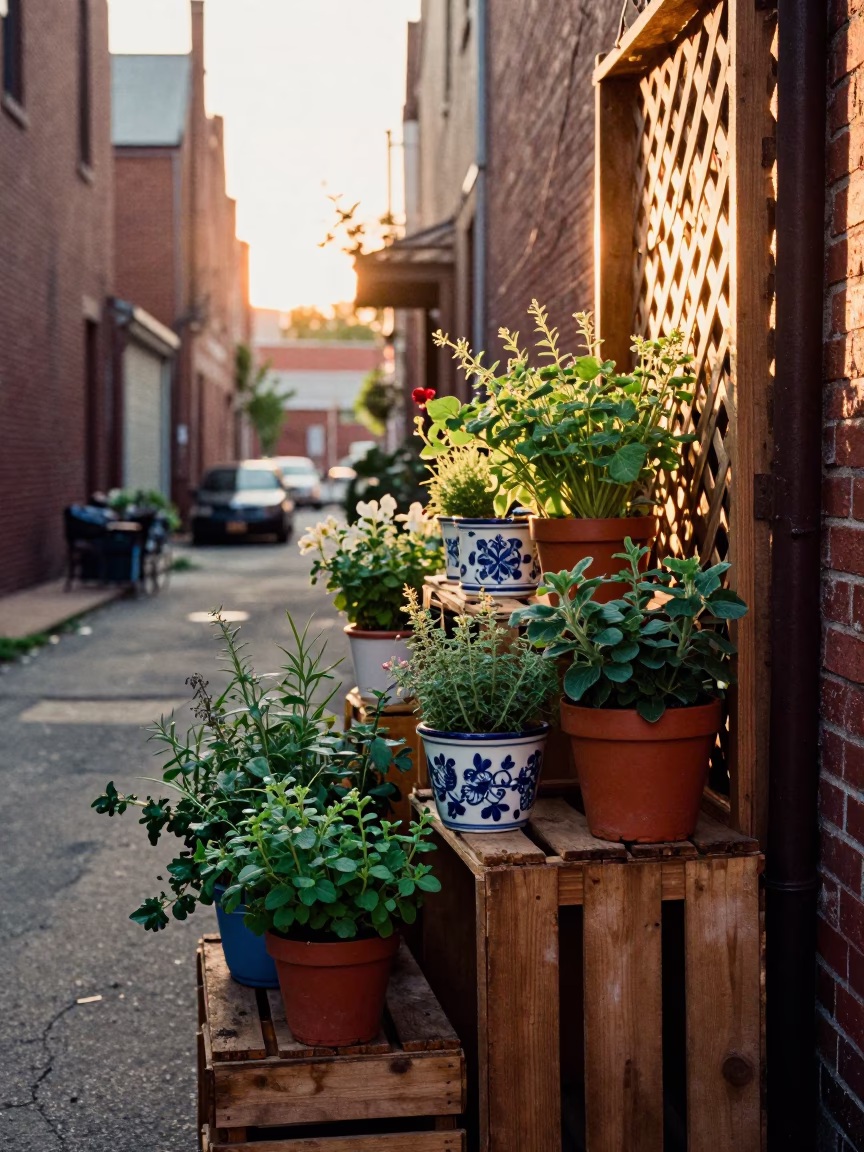 Porcelain at Golden Hour in Philadelphia in in Philadelphia, Pennsylvania, United States