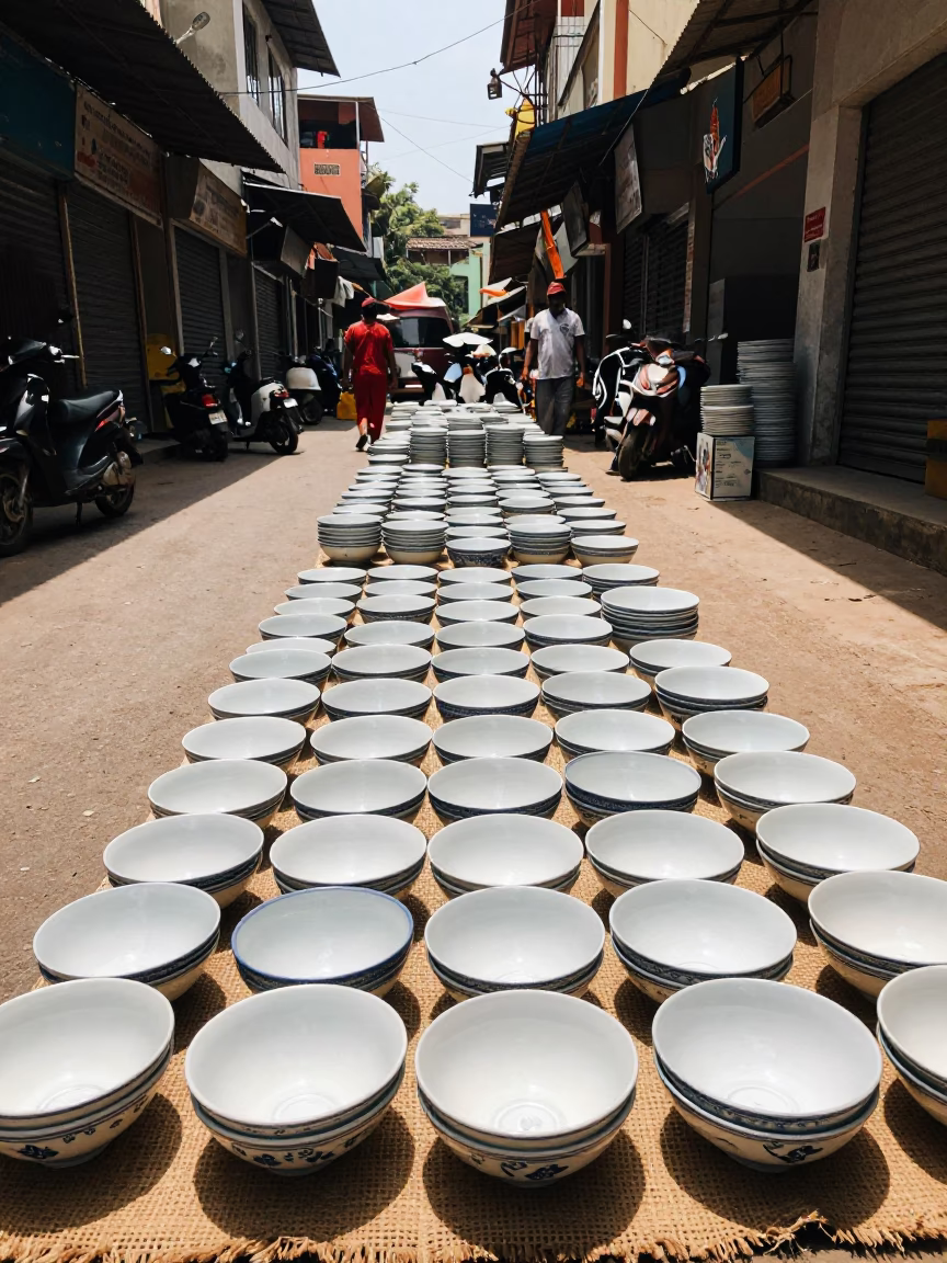 Porcelain Bowls in Chennai in in Chennai, India