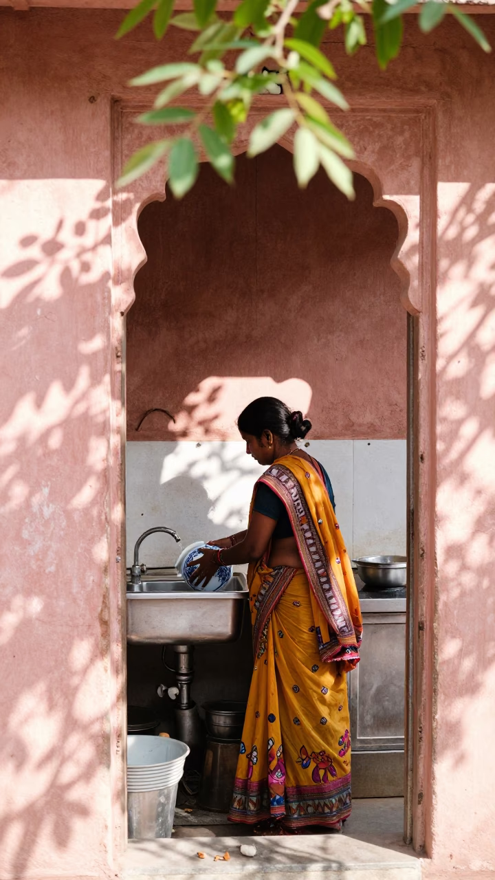Porcelain Jar in Jaipur in in Jaipur, India