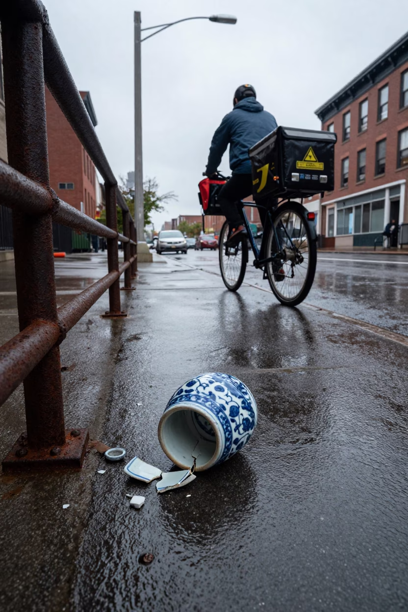 Porcelain Jar in Philadelphia in in Philadelphia, Pennsylvania, United States