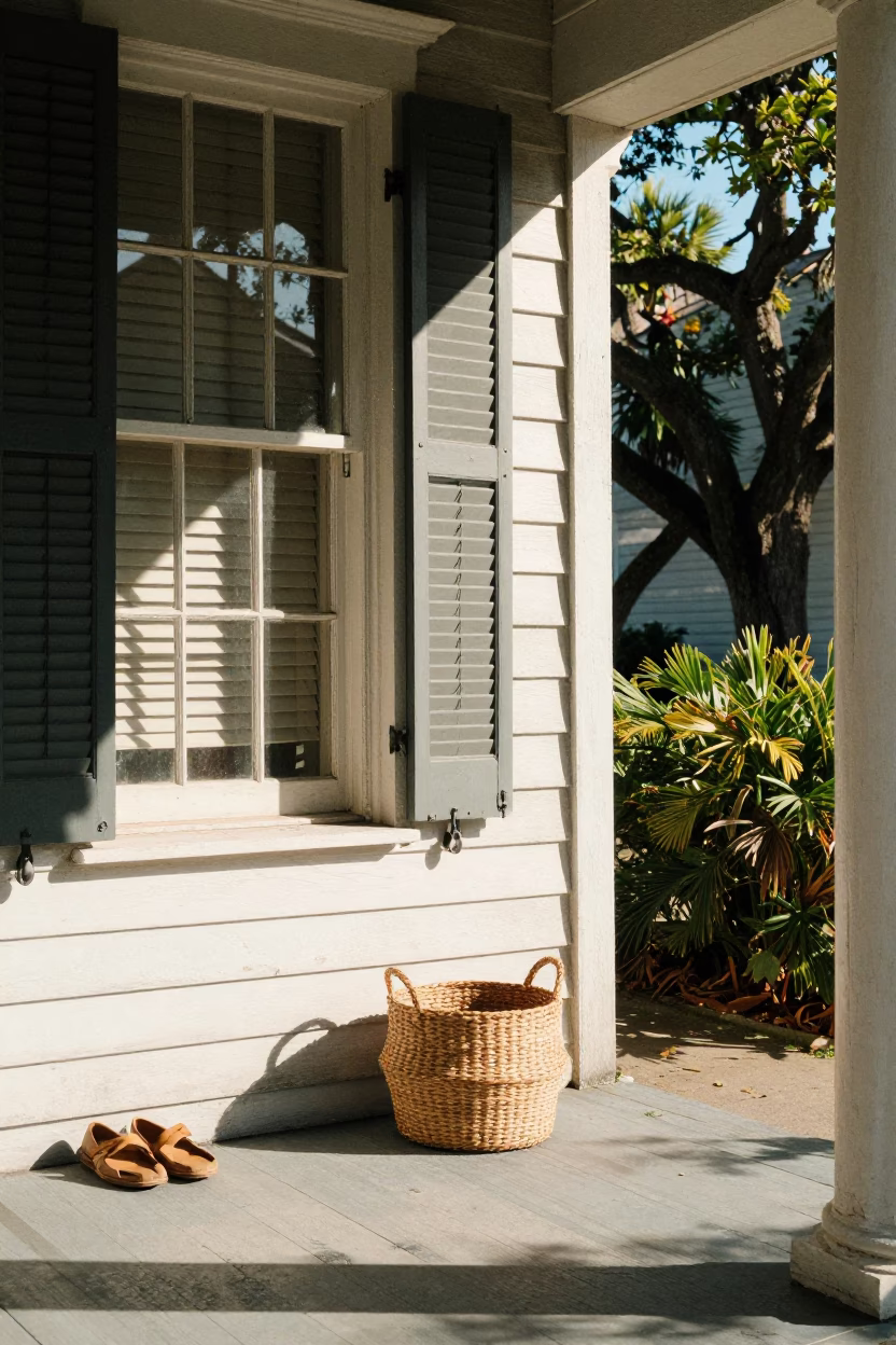 Porch Clutter in Charleston in in Charleston, South Carolina, United States