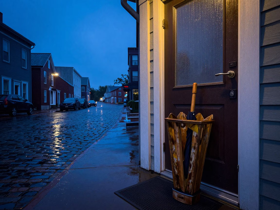 Porch Entry in Halifax in in Halifax, Nova Scotia, Canada