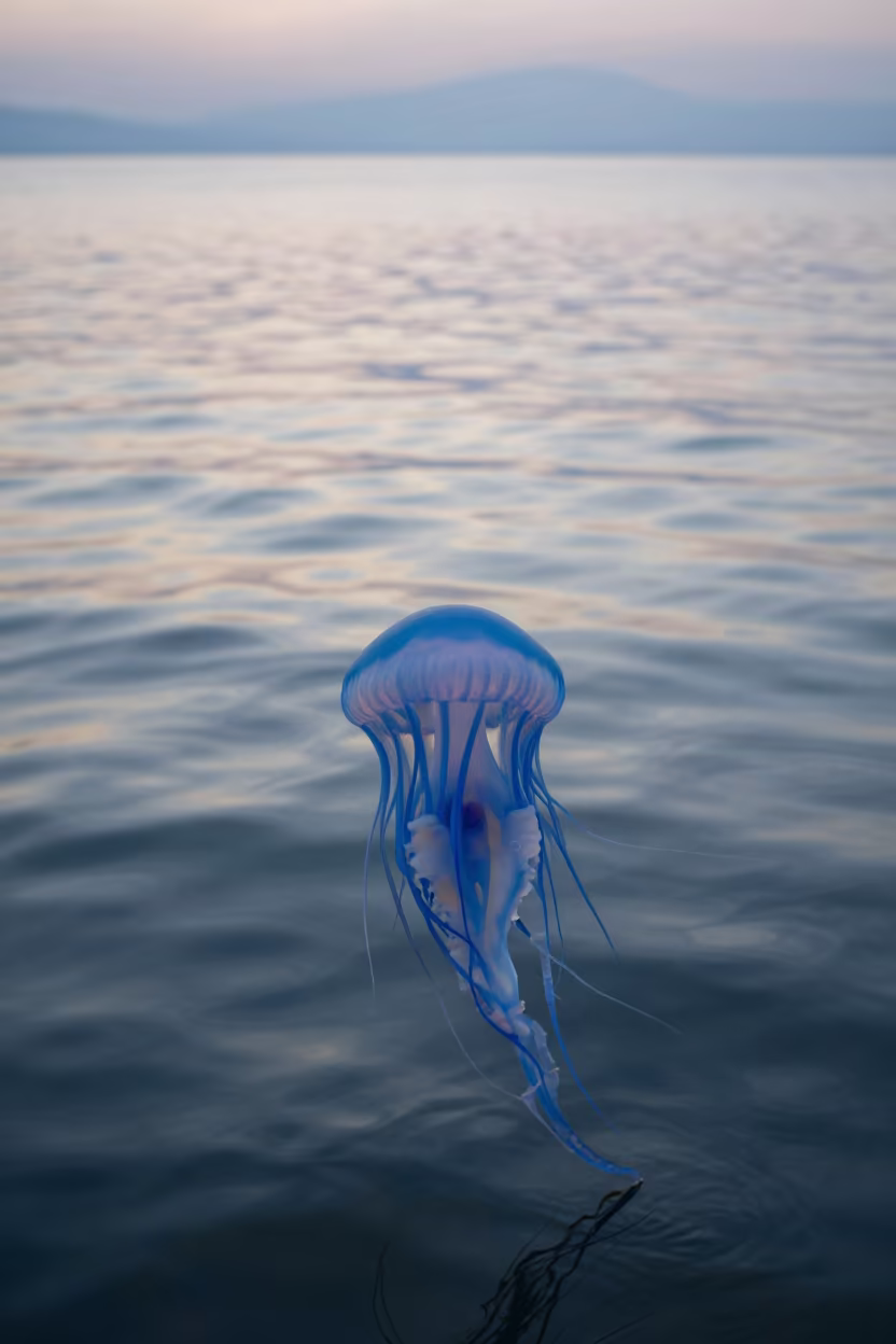 Portuguese Man O War Near Balikesir Water in near Balıkesir