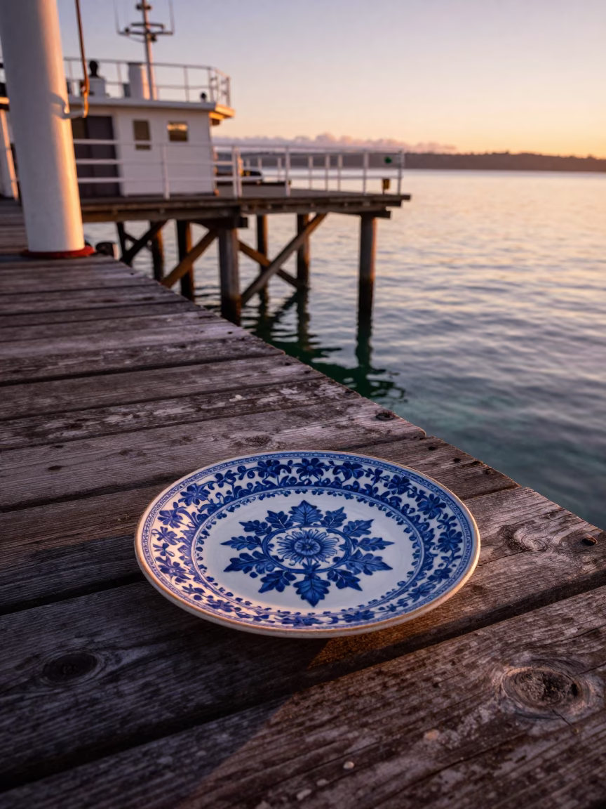 Pot Lid at First Light Of Dawn in Auckland in in Auckland, New Zealand