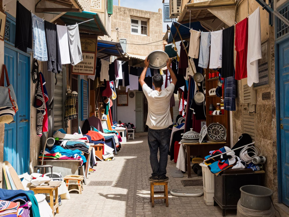Pot Lid in Tunis in in Tunis, Tunisia