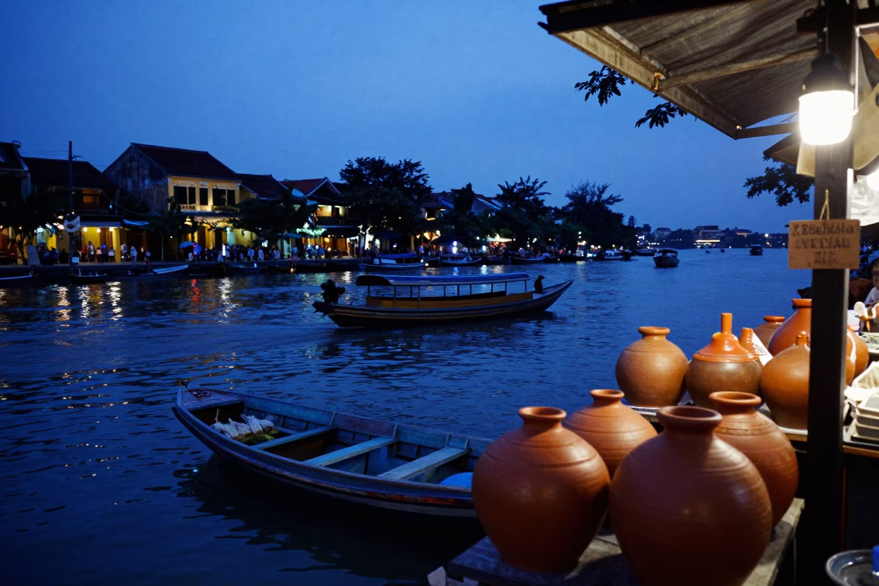 Pot Stall in Hoi An in in Hoi An, Vietnam