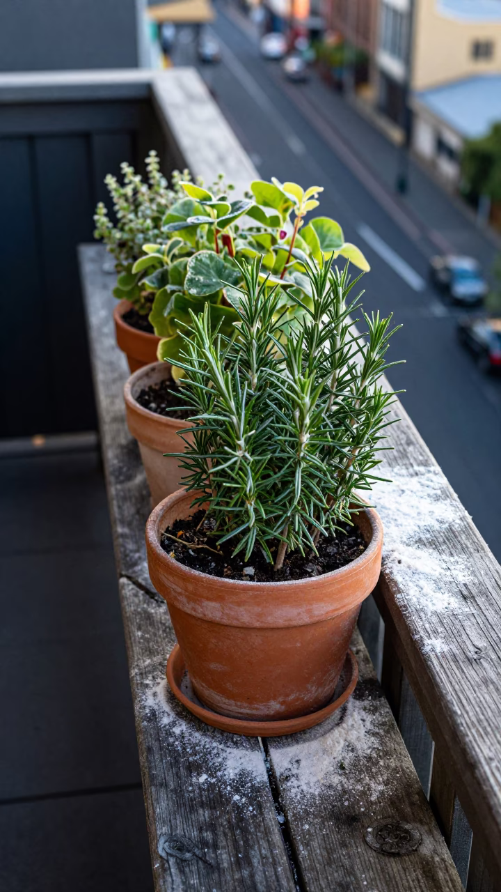 Potted Herbs in Melbourne in in Melbourne, Australia