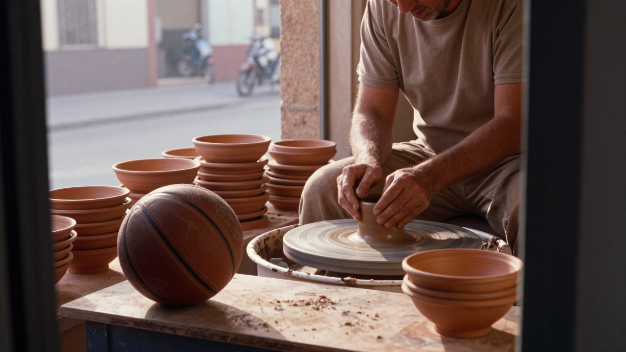 Potter's Workshop in Valencia in in Valencia, Spain