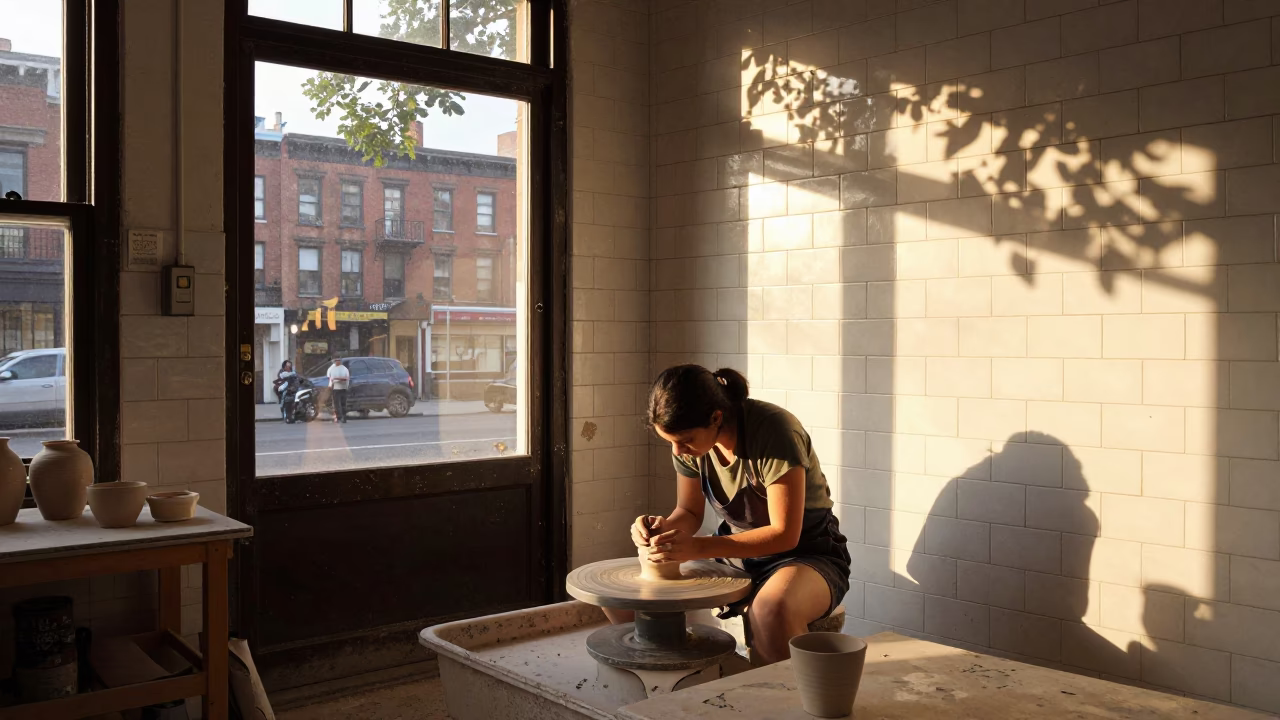 Potter Working in New York in in New York, New York, United States