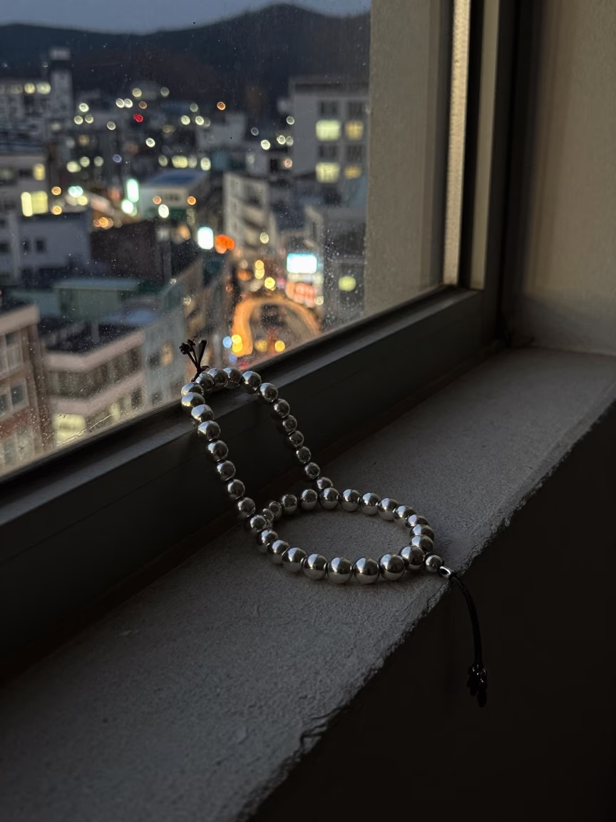 Prayer Beads in Busan in in Busan, South Korea