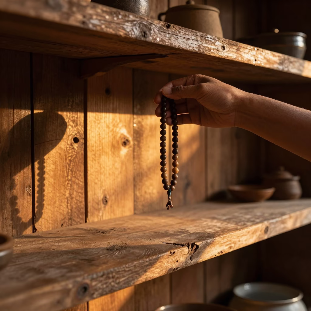 Prayer Beads in Chiang Mai in in Chiang Mai, Thailand