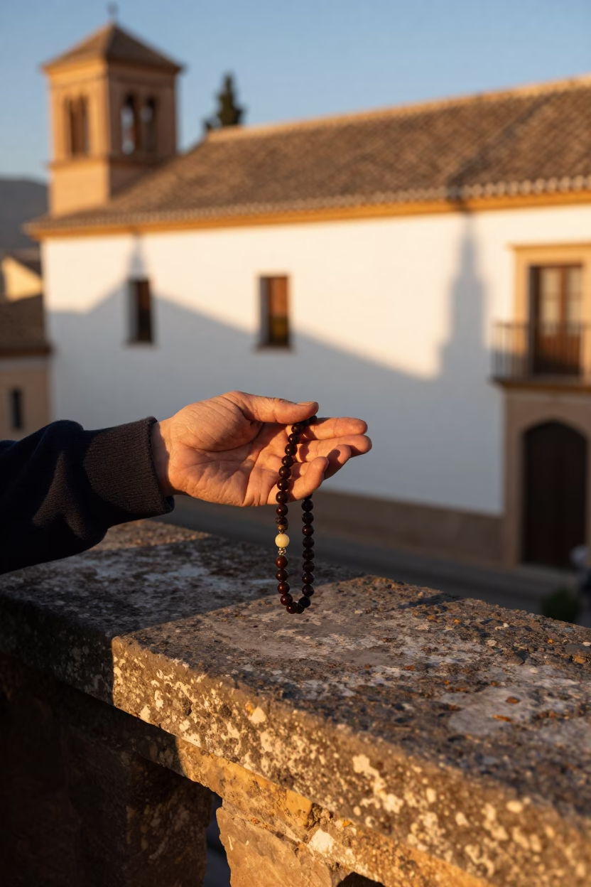 Prayer Beads in Granada in in Granada, Spain