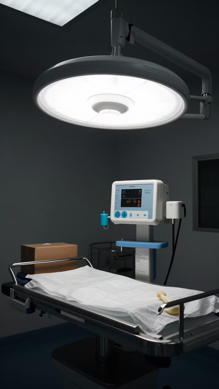 Predawn Medical Scale in Durban Surgical Prep in in a surgical prep area in Durban