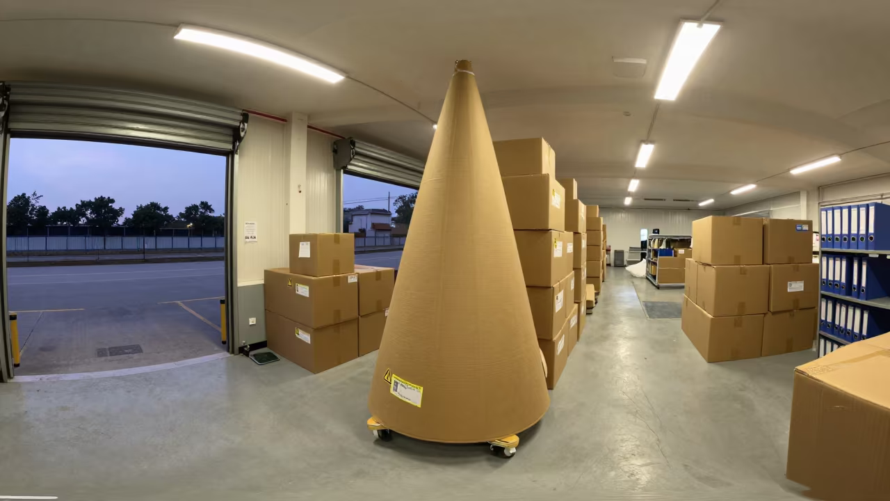 Predawn Packing Station Nanning Logistics in at a fulfillment packing station near Nanning