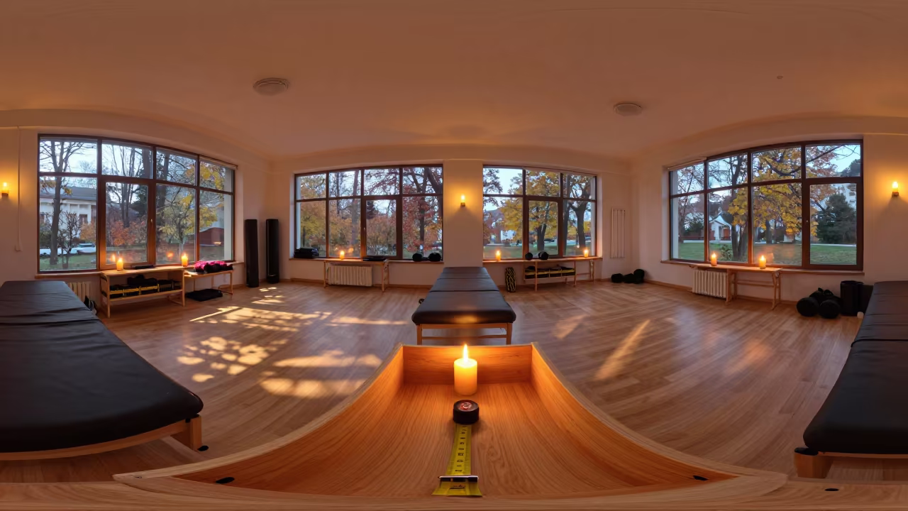 Predawn PT Tape Measure Drawer in Erzurum Lounge in inside a recovery lounge beside foam rollers in Erzurum