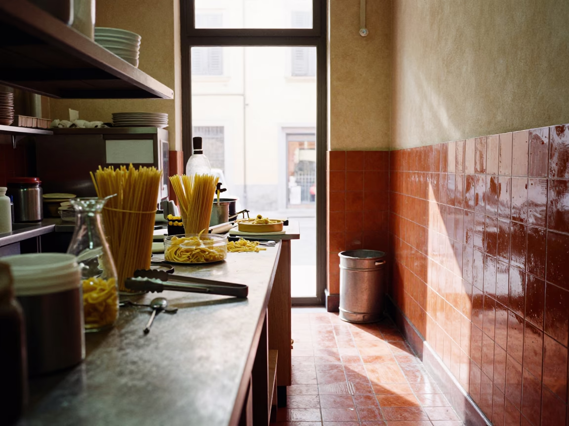 Prep Counter in Bologna in in Bologna, Italy