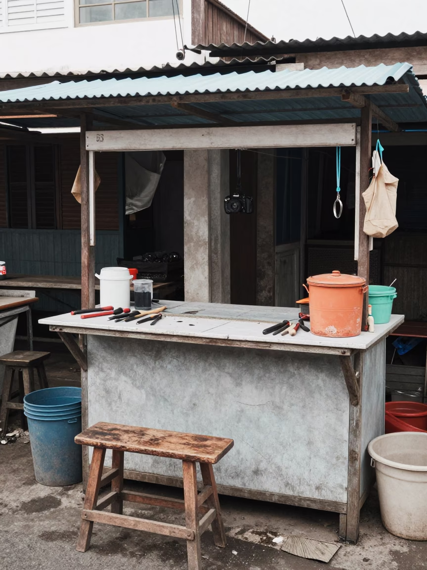 Prep Counter in Denpasar in in Denpasar, Indonesia