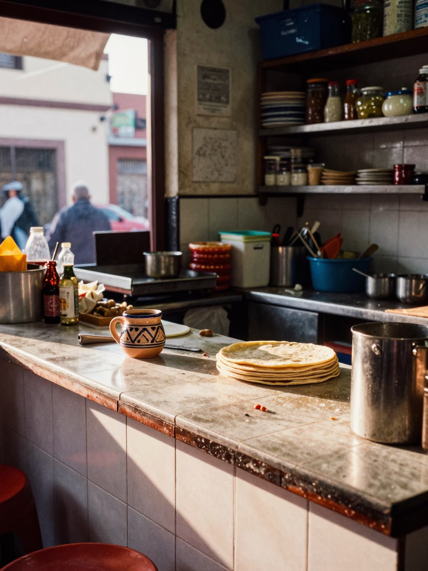 Prep Counter in Mexico City in in Mexico City, Mexico