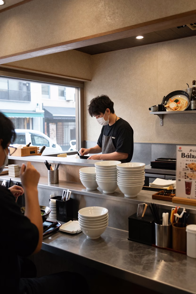 Prep Counter in Sapporo in in Sapporo, Japan