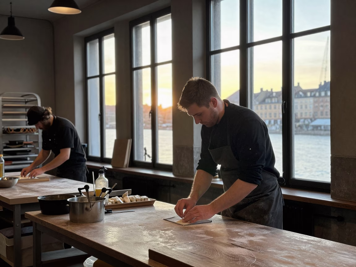 Prep Routine in Copenhagen in in Copenhagen, Denmark