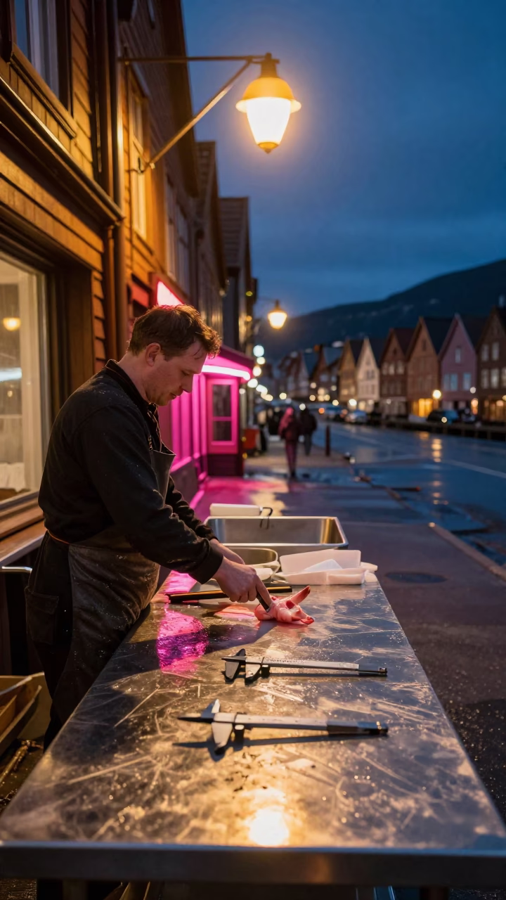 Prep Table in Bergen in in Bergen, Norway