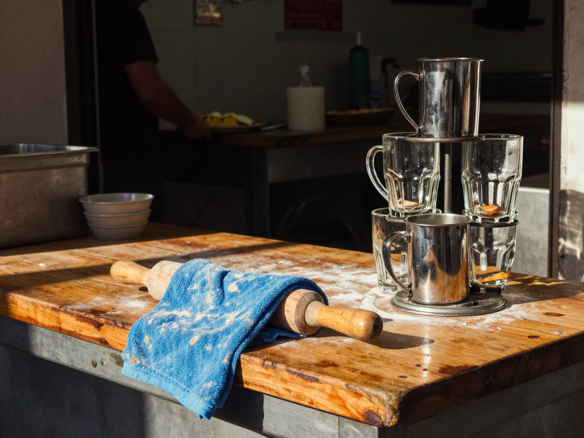 Prep Table in Buenos Aires in in Buenos Aires, Argentina