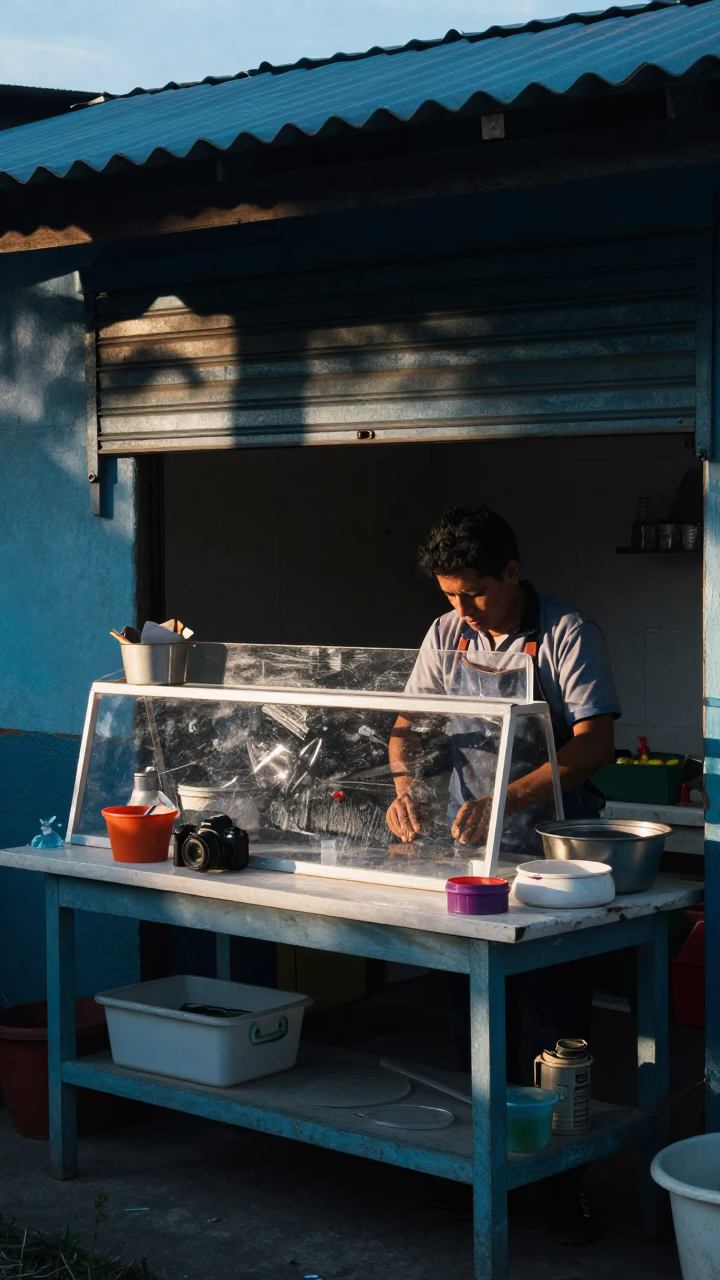 Prep Table in Medellin in in Medellin, Colombia