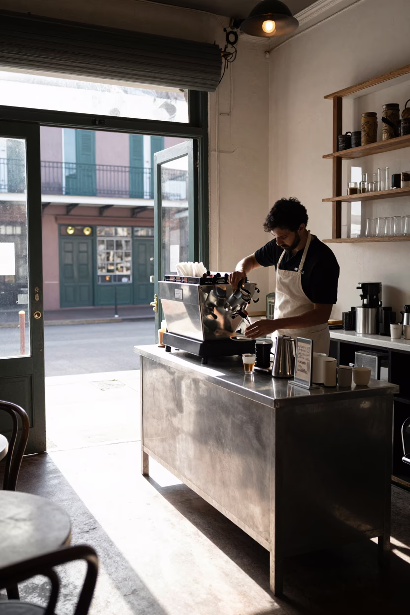 Prep Table in New Orleans in in New Orleans, Louisiana, United States