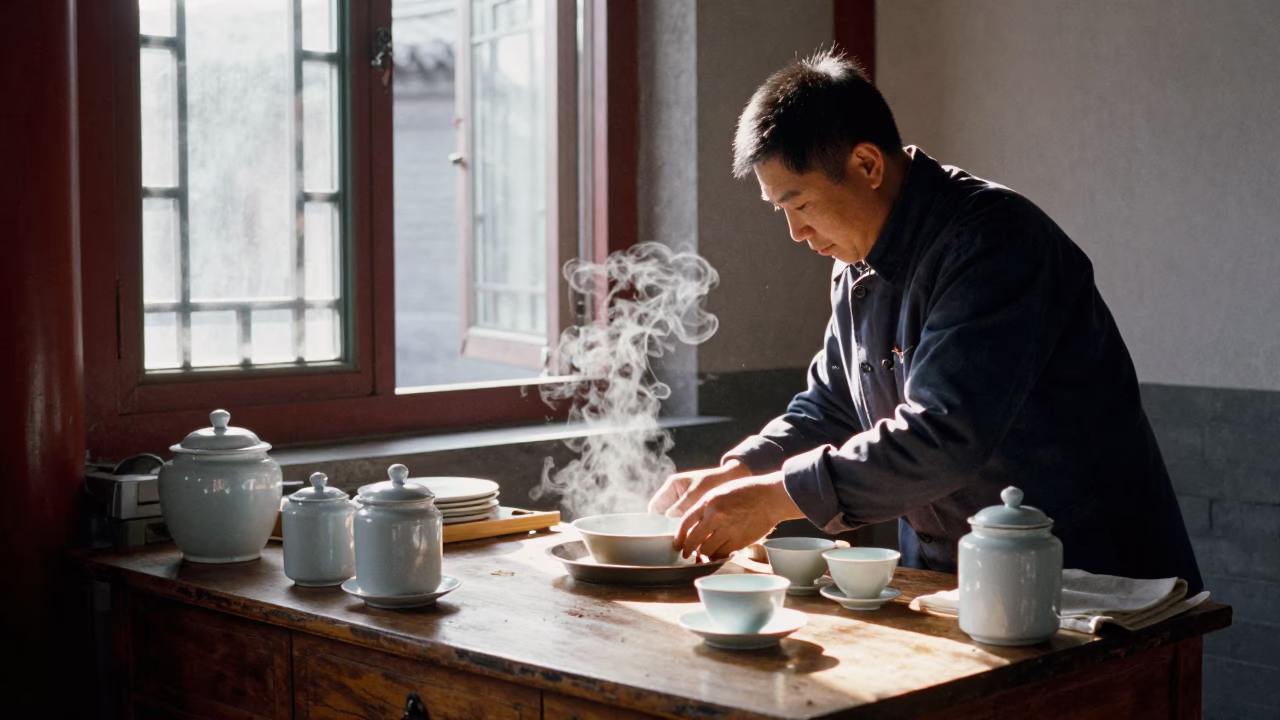 Preparation Station in Beijing in in Beijing, China