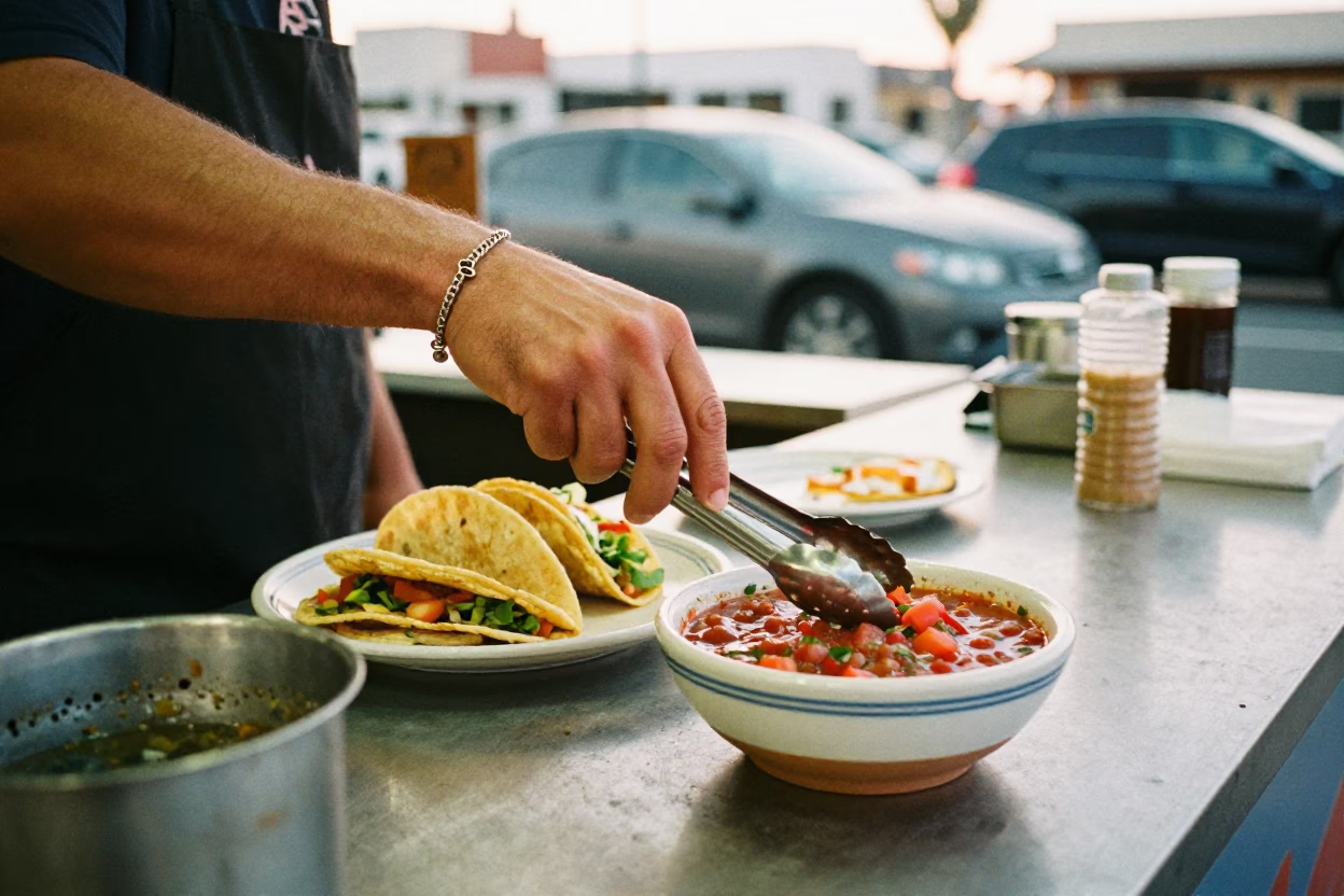 Preparing Breakfast in Los Angeles in in Los Angeles, California, United States