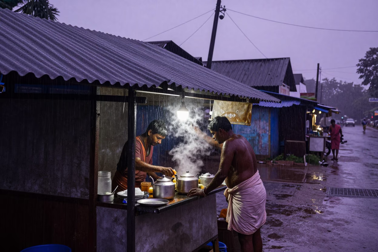 Preparing Drink in Chennai in in Chennai, India