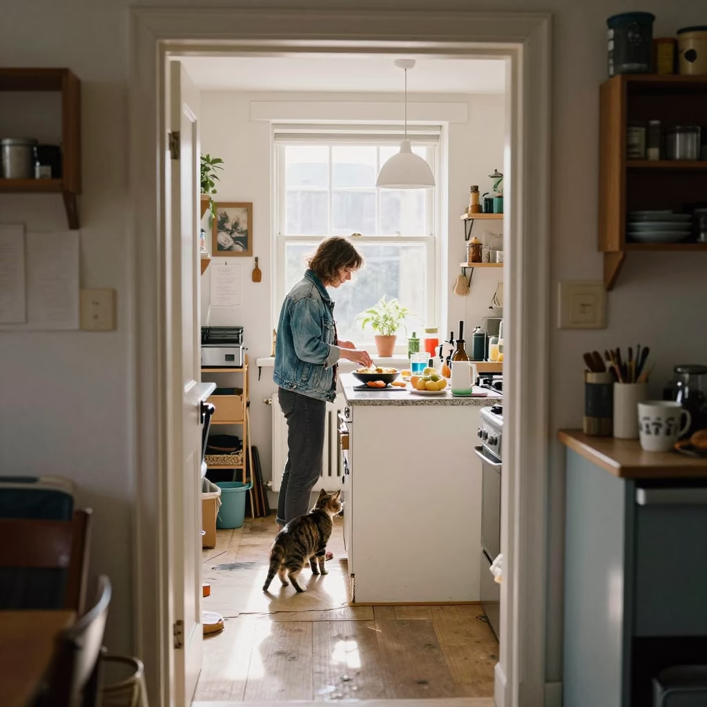 Preparing Food in Bristol in in Bristol, United Kingdom