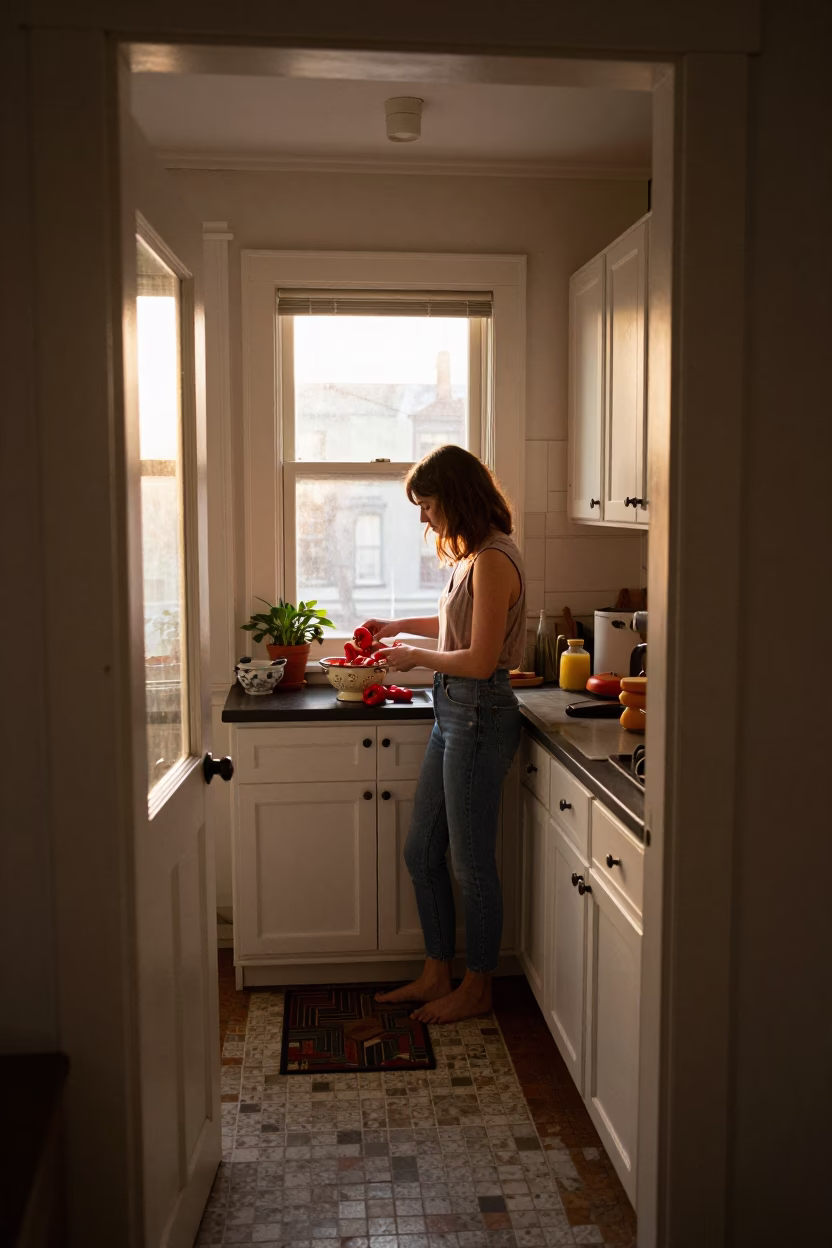 Preparing Food in Philadelphia in in Philadelphia, Pennsylvania, United States