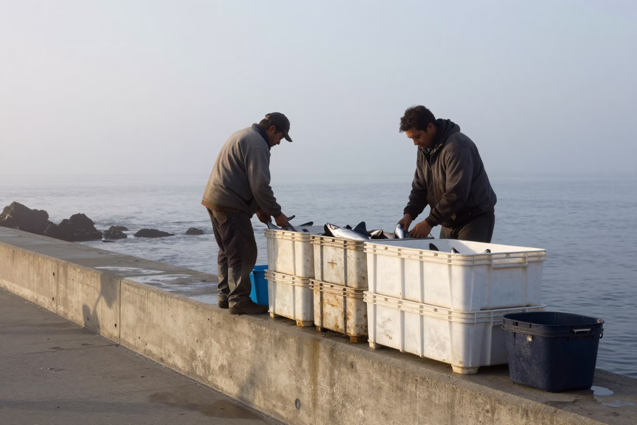 Preparing Gear in San Diego in in San Diego, California, United States