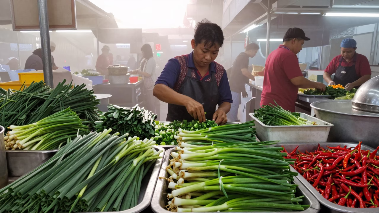 Preparing Ingredients in Singapore in in Singapore, Singapore