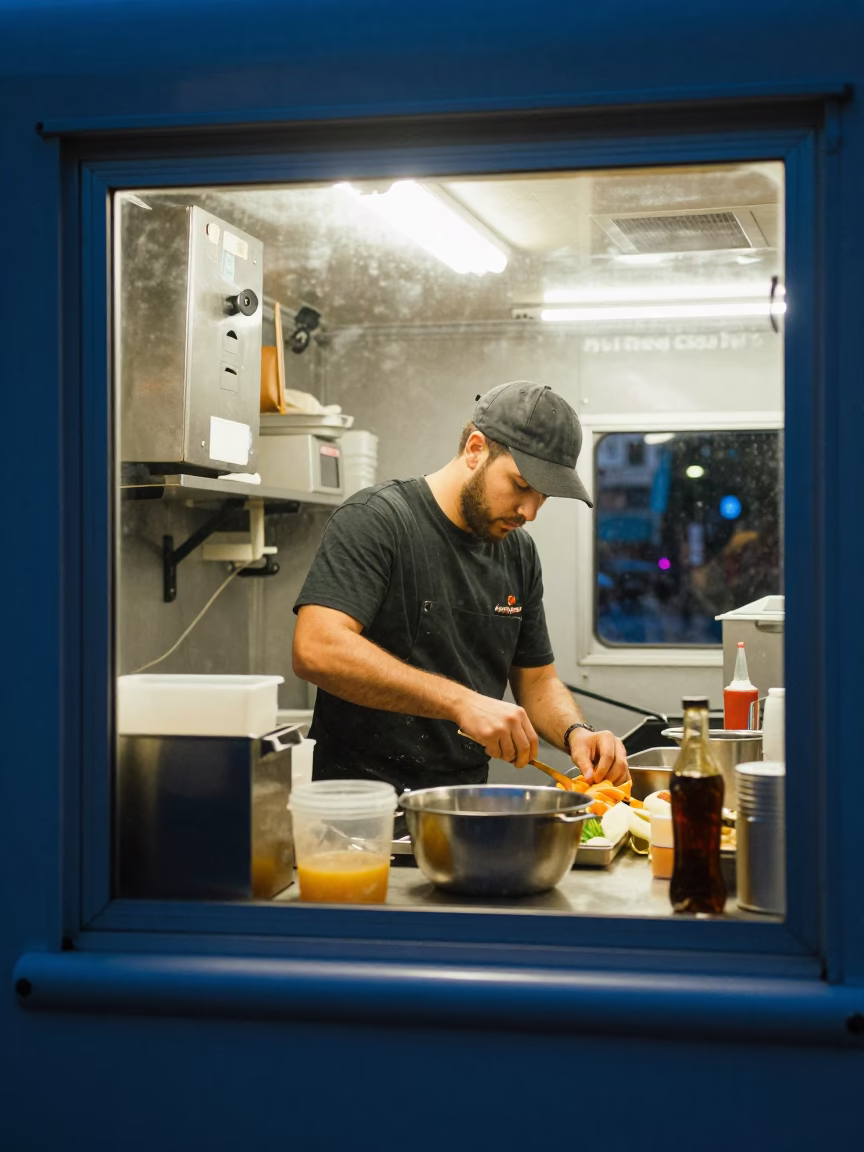 Preparing Ingredients in Sydney in in Sydney, New South Wales, Australia