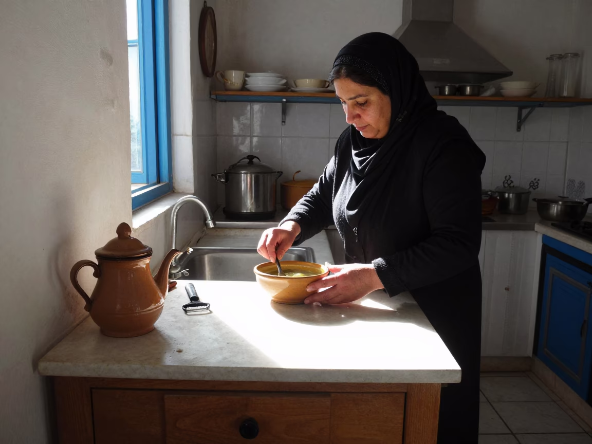 Preparing Soup in Tunis in in Tunis, Tunisia