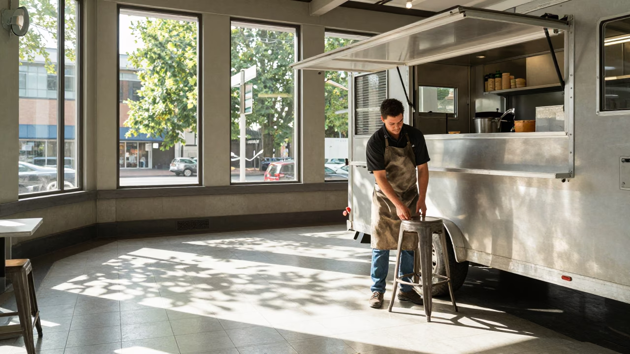 Preparing Space in Portland in in Portland, Oregon, United States