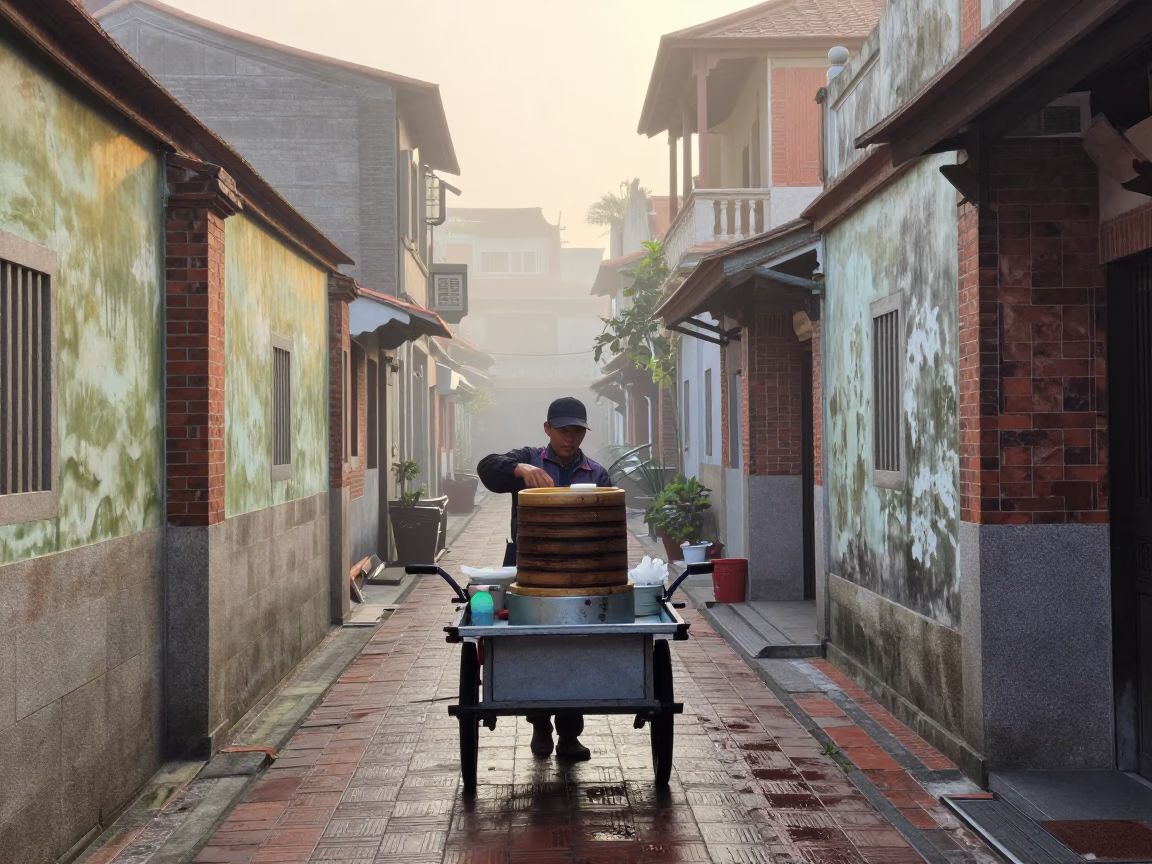Preparing Tea in Tainan in in Tainan, Taiwan
