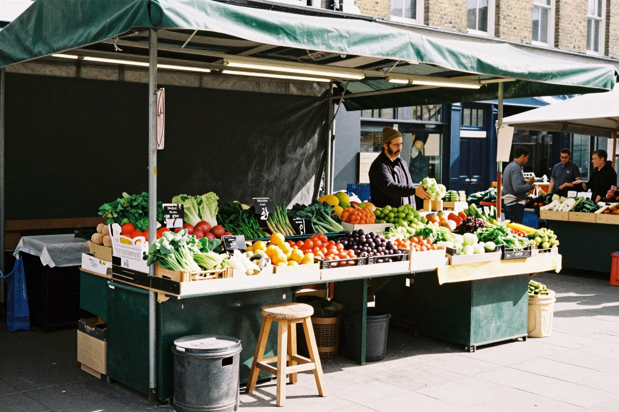 Produce Display in London in in London, United Kingdom