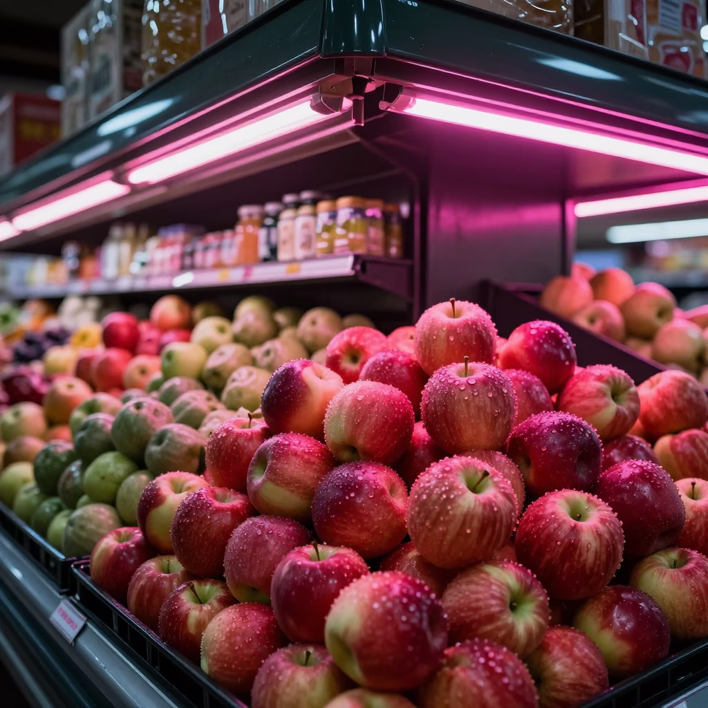 Produce Display in Montreal in in Montreal, Quebec, Canada