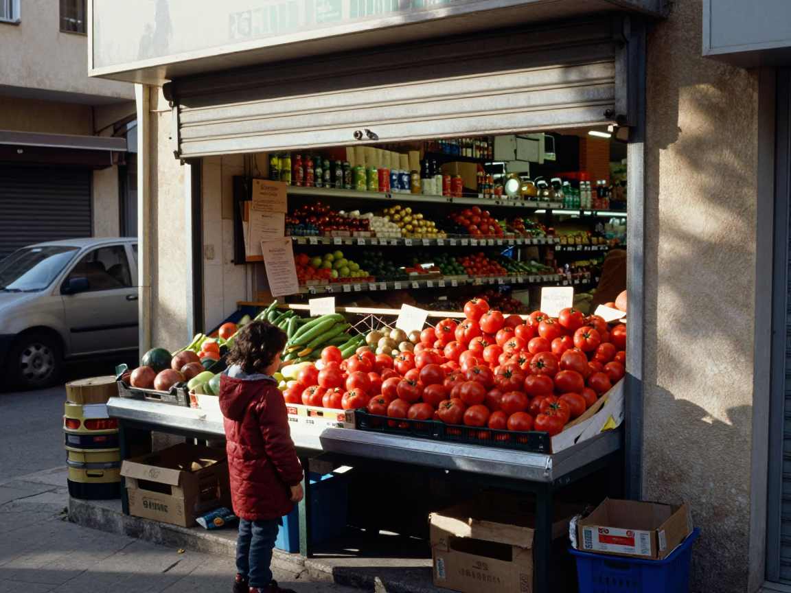 Produce Selection in Beirut in in Beirut, Lebanon