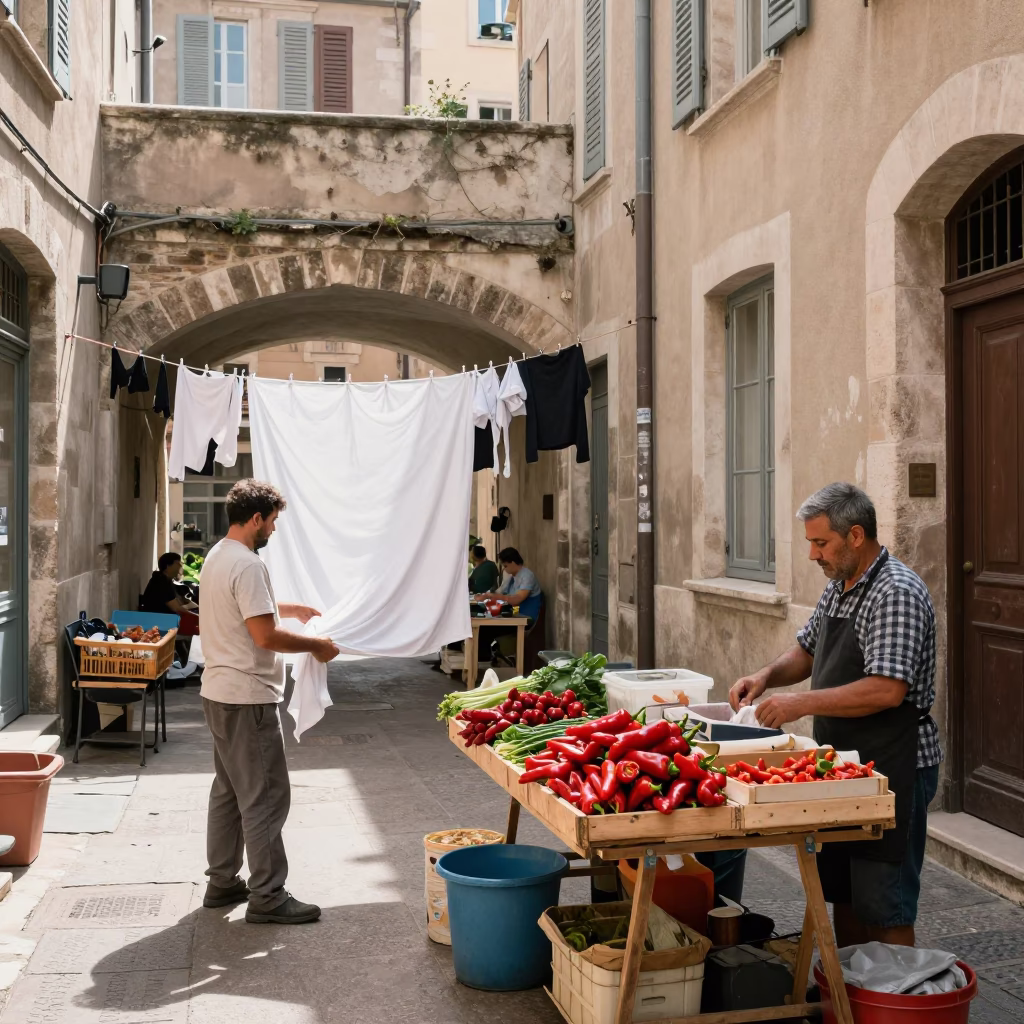 Produce Vendor in Lyon in in Lyon, France