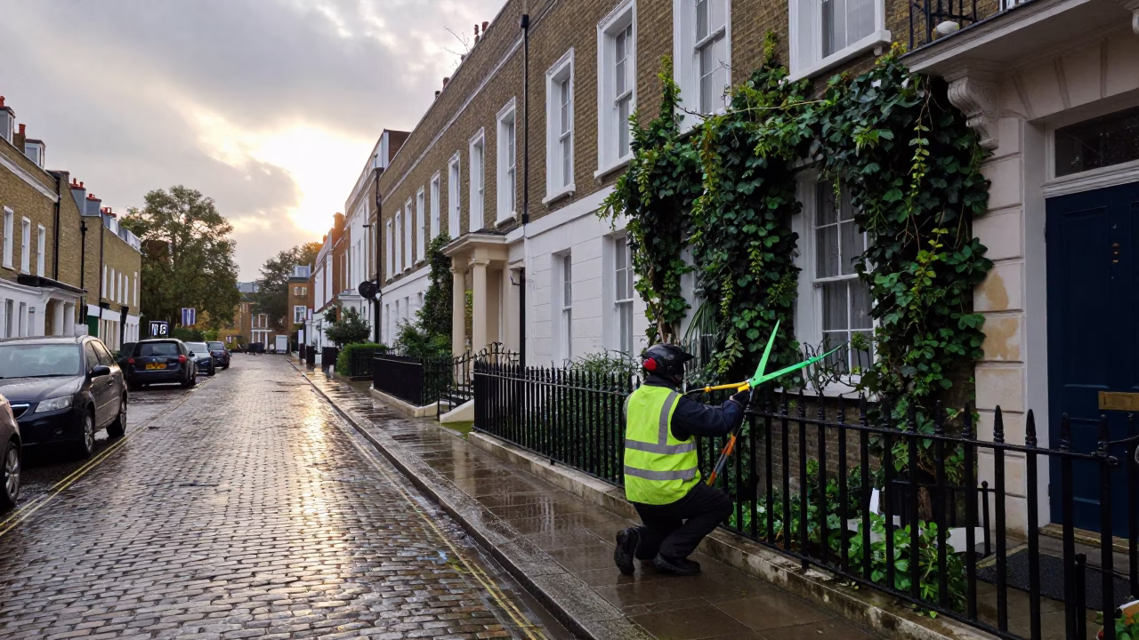 Pruning Ivy in London in in London, United Kingdom